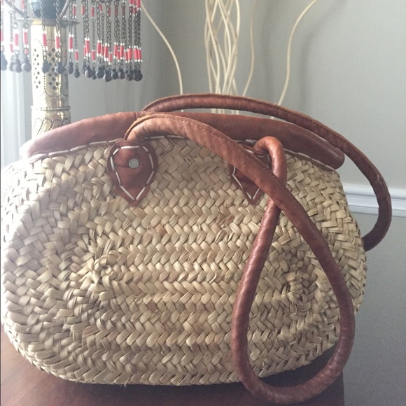 Handbags - Handmade Moroccan beach bag